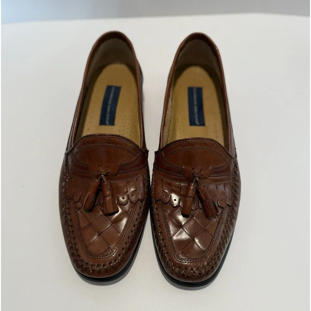 Giorgio Brutini Men's Dress Shoes Size 9 1/2 Brown‎ Tassel